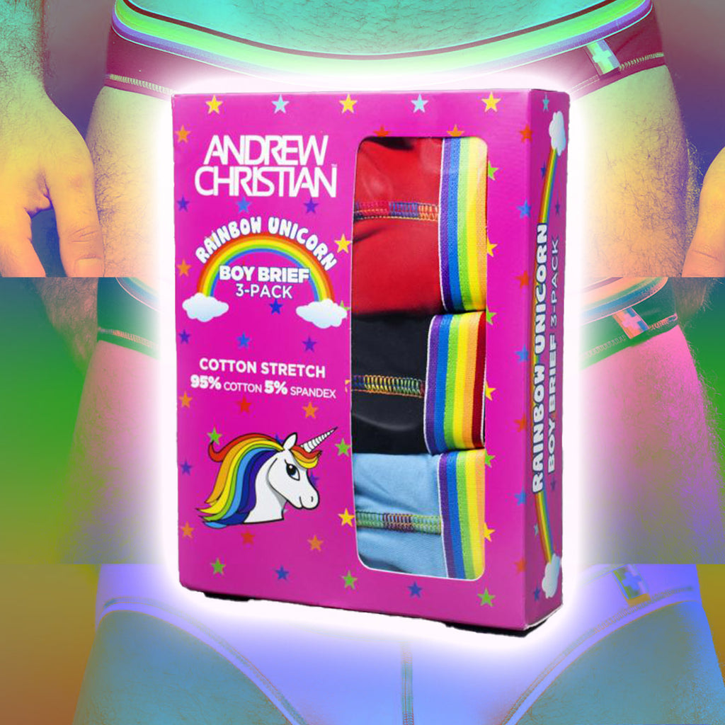 Hot Product: Boy Brief Unicorn 3-Pack w/ Almost Naked