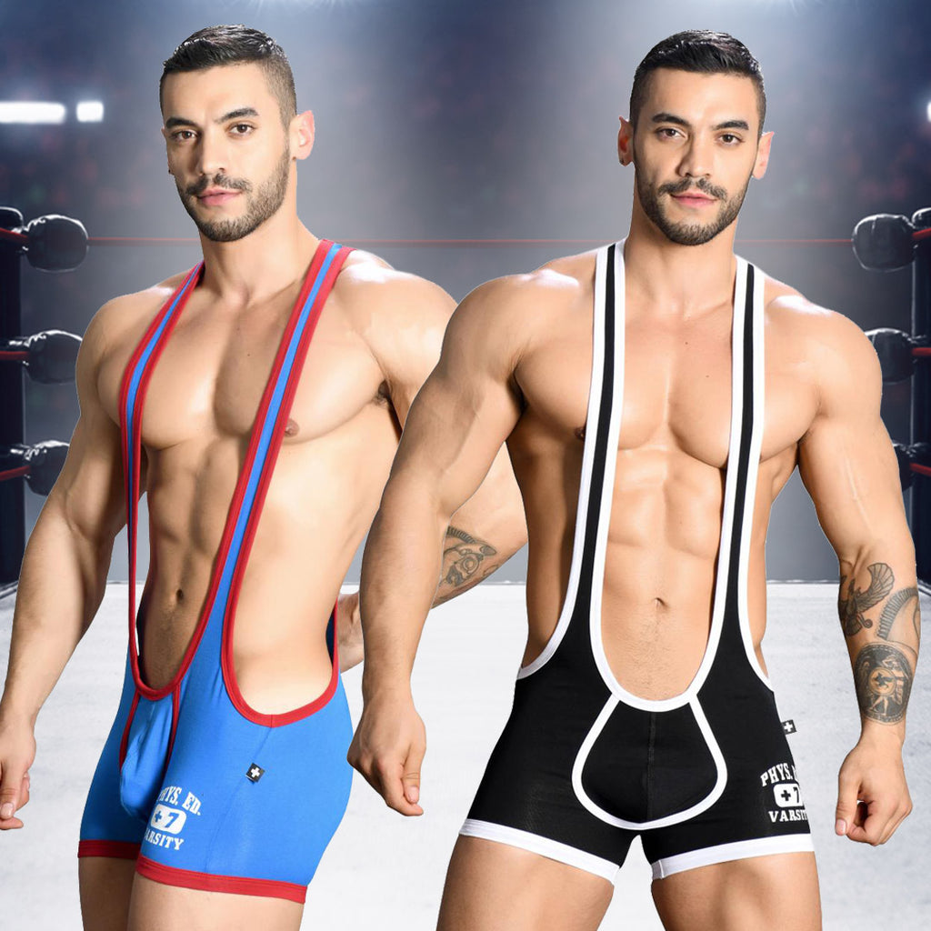 Hot Product: Phys. Ed. Wrestler Singlet w/ Almost Naked