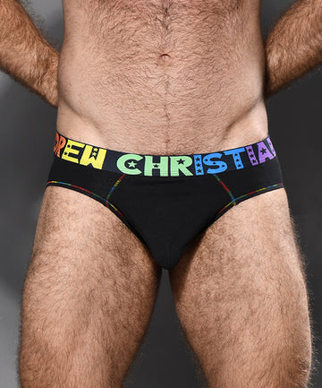 DOORBUSTER! ALMOST NAKED® Hang-Free Pride Brief – Andrew Christian Retail